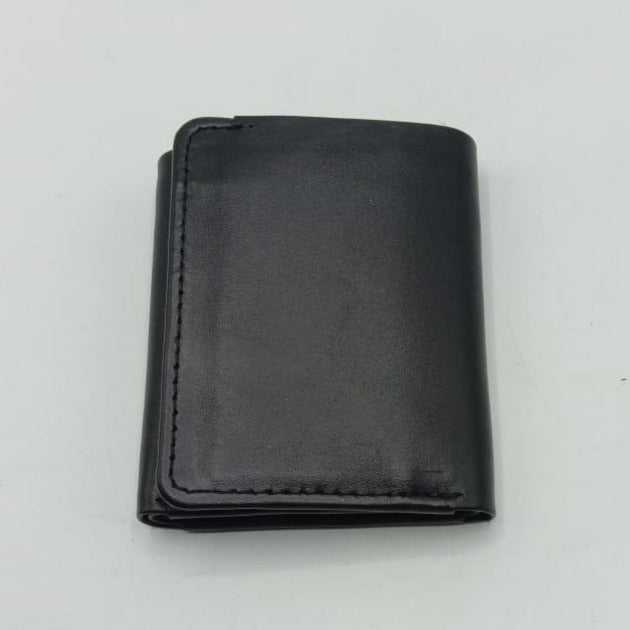 Black Premium Quality Leather Wallete - Geniun Black Leather Wallete