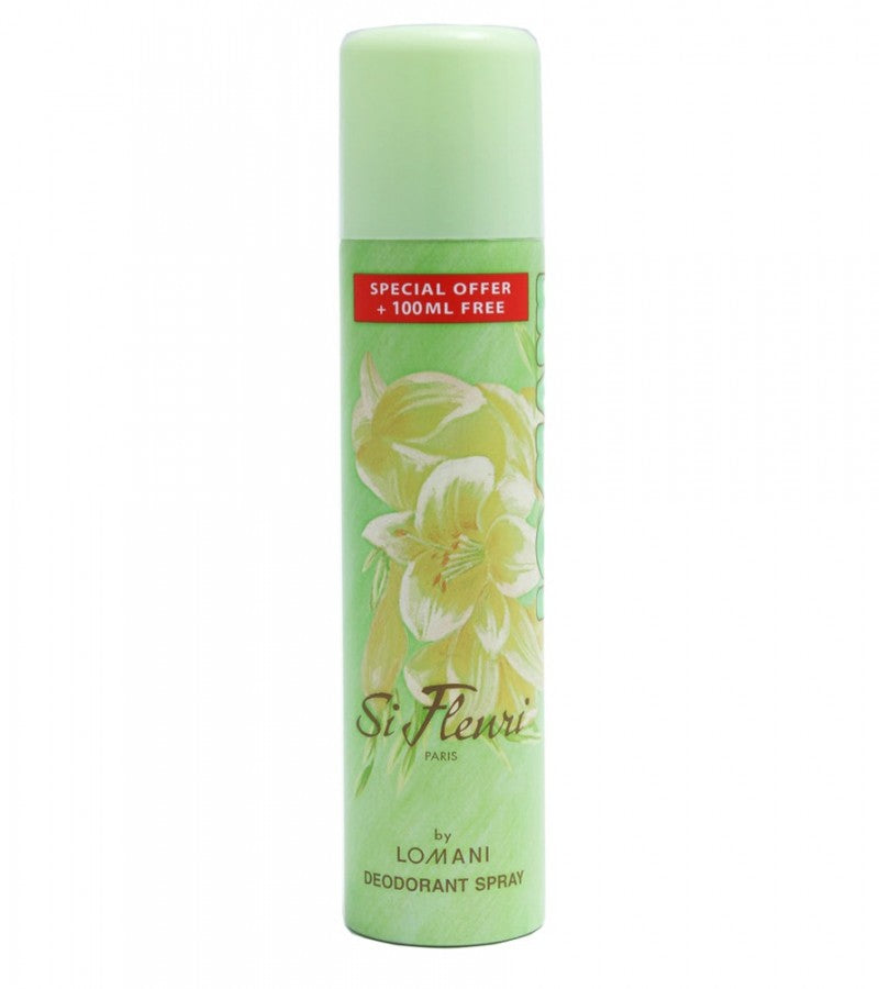 Lomani Si Fleuri Body Spray Deodorant For Women ƒ?? 250 ml