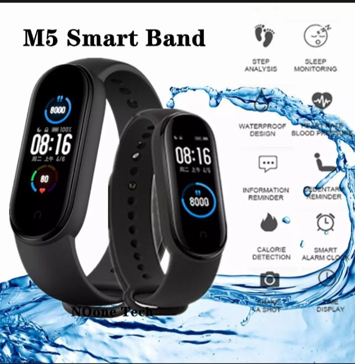 Smart watch blood pressure heart rate monitor bracelet wristband for ios android on sale