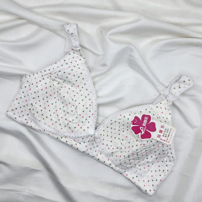 Soft cotton bra for pregnant ladies - White | Sale Price in Pakistan | Bababoota.com
