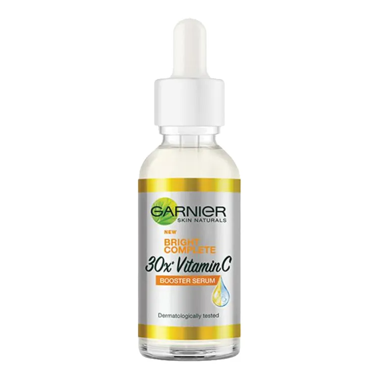 Garnier Skin Active Bright Complete Vitamin C Booster Serum 15 ML - Contains Niacinamide
