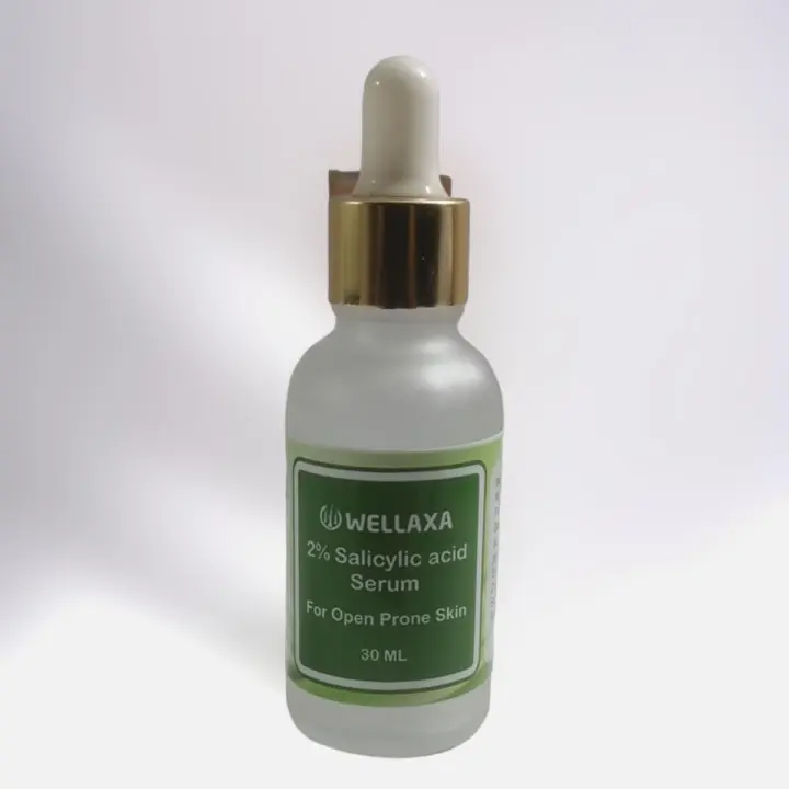 2% Salicylic Acid Serum | Clear Skin, Oil-Free, Acne-Fighting Serum, Blackheads - Blemishes - 30ml by WELLAXA