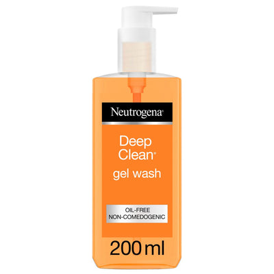 Neutrogena, Facial Wash, Deep Clean, Gel, 200ml