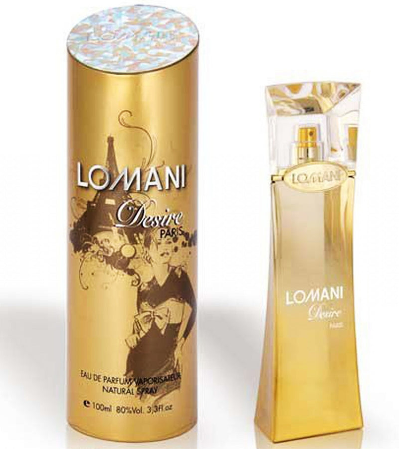 Lomani Desire Perfume for Women - Eau De Parfum - 100 ml