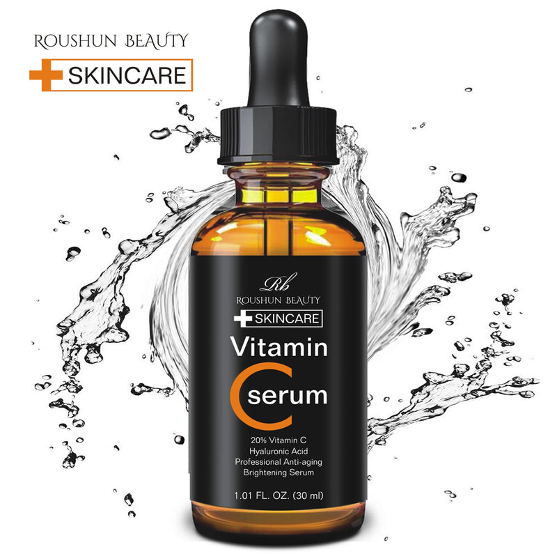 Roushun Beauty Vitamin C Serum- Prefessional Anti Aging And Brightening