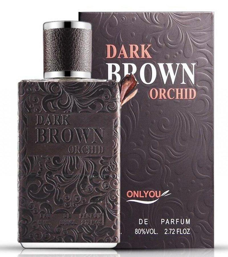 Onlyou Dark Brown Orchid Perfume For Men ƒ?? EDP ƒ?? 80 ml