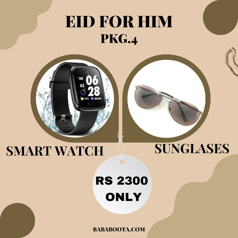 PACK OF(SMART WATCH AND GLASES )