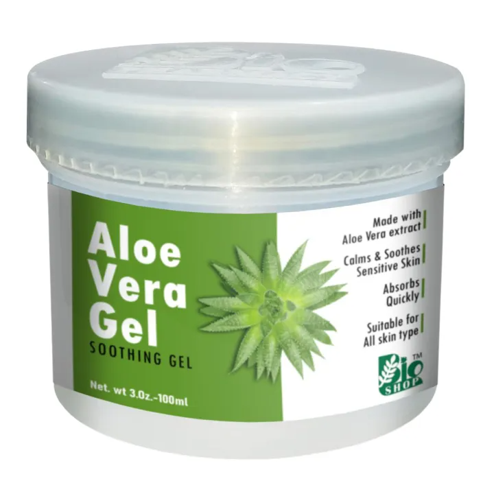 Aloe Vera Gel for face & hairs Made with Aloe Vera extract Gel for fac ...