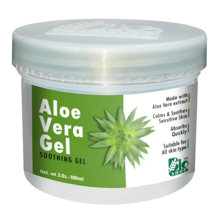 Aloe Vera Gel for face & hairs Made with Aloe Vera extract Gel for face available in 100ml