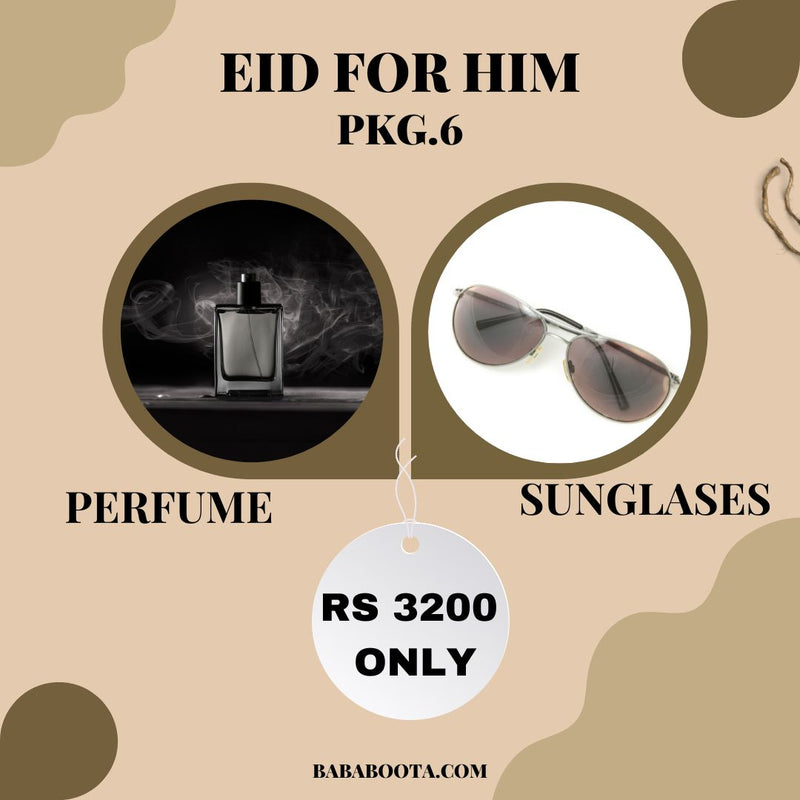 PACK OF( SUNGLASES AND PERFUME    )