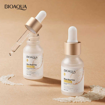 BIOAQUA Rice Serum natural moisturizing anti aging skin care face 15ml