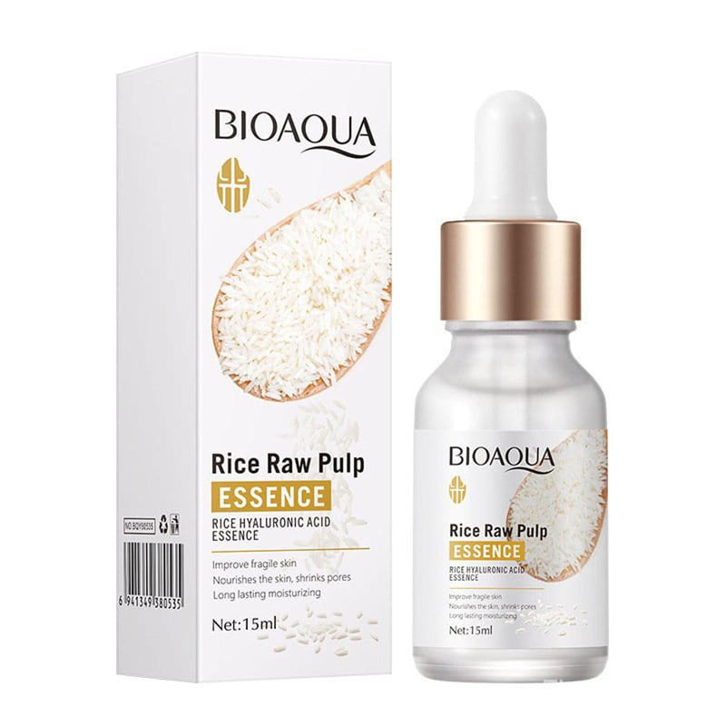BIOAQUA Rice Serum natural moisturizing anti aging skin care face 15ml