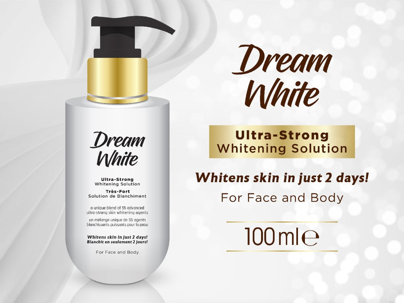 Dream White Ultra-Strong Whitening Solution For Face & Body