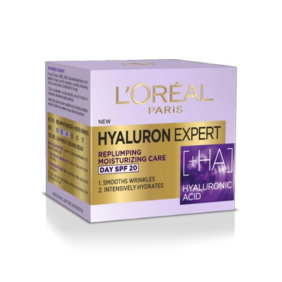 L'Oreal Paris - LOreal Hyaluron Expert Replumping Moisturizing Day Cream SPF 20 50 ML