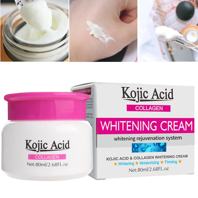 GUANJING Kojic Acid Collagen Face Body Glowing Cream 80ml
