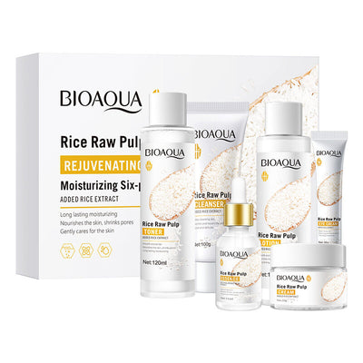 BIOAQUA Pack of 5 Rice Glow & Glowing Skincare Series