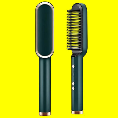 hair straightener brush