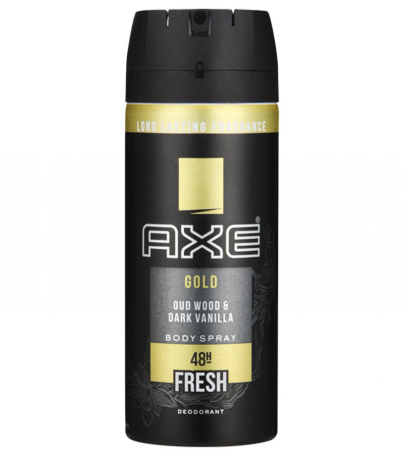 Axe Gold Oud Wood & Dark Vanilla Body Spray Deodorant For Men ƒ?? 150 ml