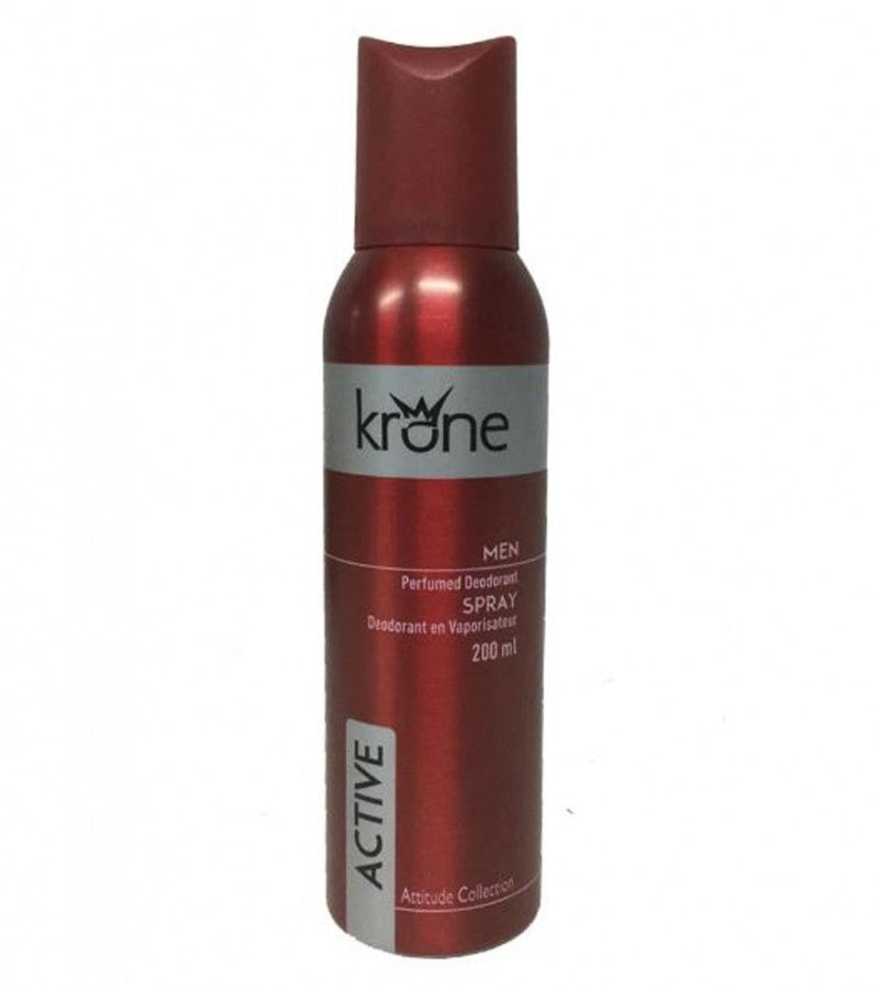 Krone Active Perfume Body Spray For Men ƒ?? 200 ml