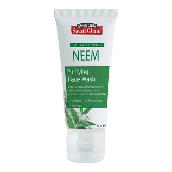 Saeed Ghani Neem Face Wash (60ml)