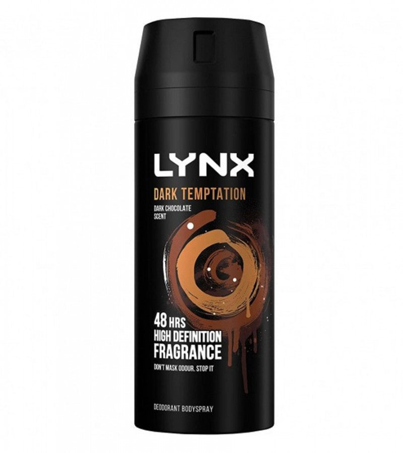 LYNX Dark Temptation Body Spray Deodorant For Men ƒ?? 150 ml