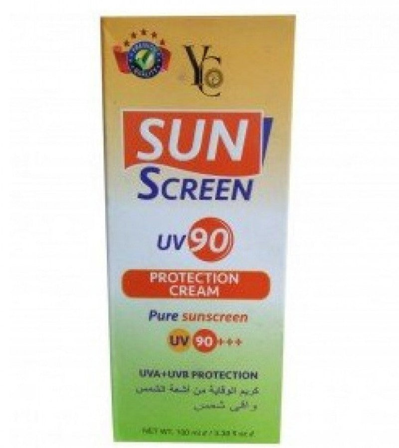 YC Sun Screen UV 90 Protection Cream - 100 ML