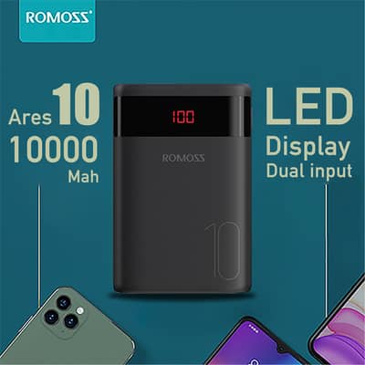 Romoss Ares10 - 10000mah Power Bank