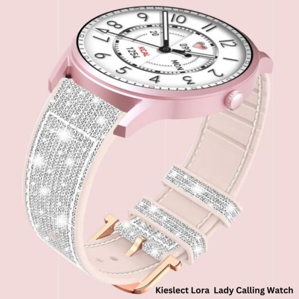 Kieslect K Lora Lady Calling Smart Watch ƒ?? 1.32 Semi Amoled Display (Dual Straps)
