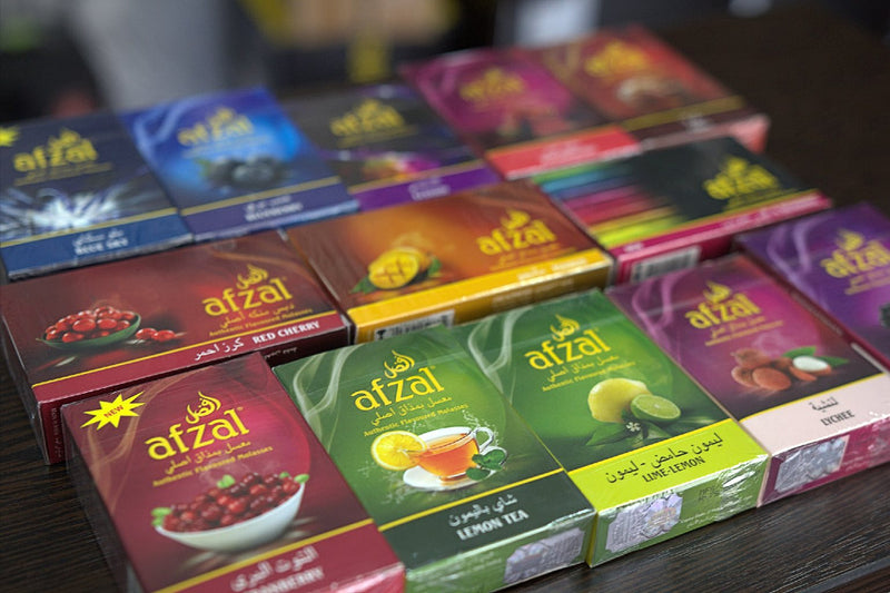 Pack of 10 Different Afzal Huqqa Flavors