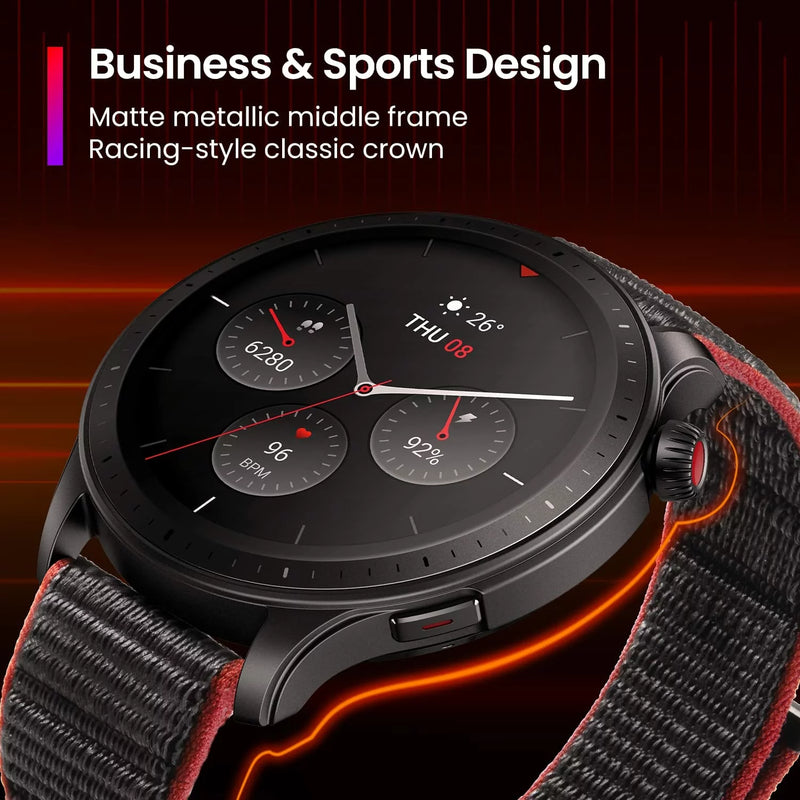 Amazfit GTR 4 With 1.43? Amoled Display & BlueTooth Calling