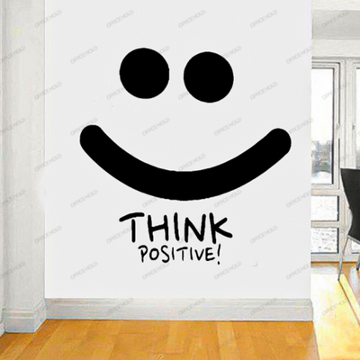 Think Positive Motivational Company Culture Art