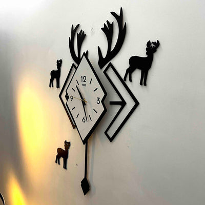 Deer Shape Pendulum clock