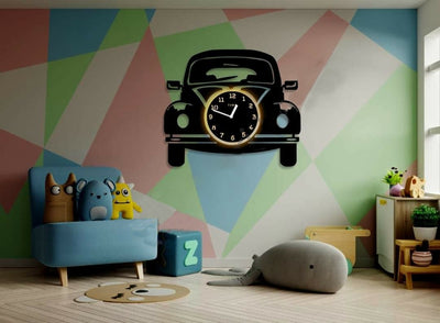 Antique Car wall clock(large) Bababoota.com
