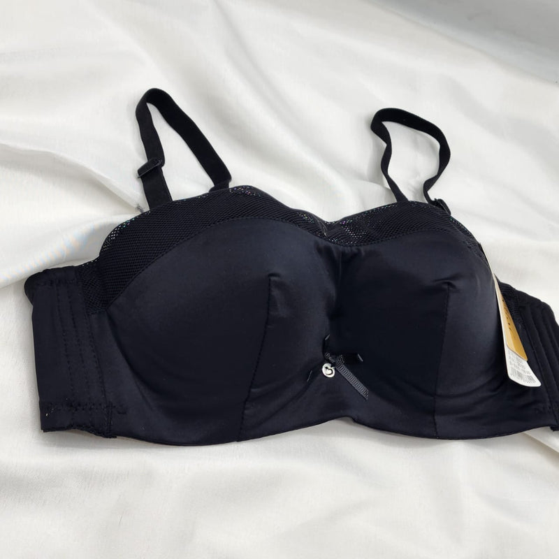 Imported Soft Paded Form Pushup Bra Blouse Brazzer 8331- Black | Sale Price in Pakistan | Bababoota.com