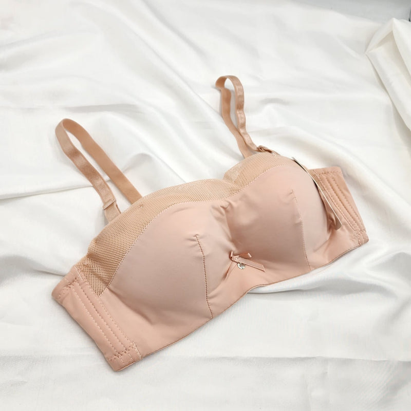 Imported Soft Paded Form Pushup Bra Blouse Brazzer 8331- Peach | Sale Price in Pakistan | Bababoota.com