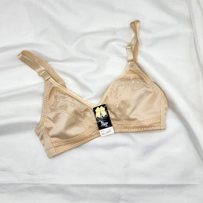 Nice Quality Non Paddedfor Girls and Comfortable Adjustable Ladies Brassiere - Skin | Sale Price in Pakistan | Bababoota.com