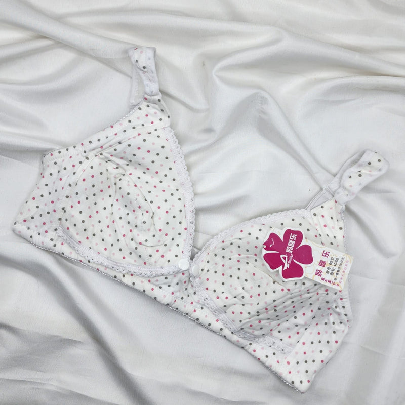Soft cotton bra for pregnant ladies - White | Sale Price in Pakistan | Bababoota.com