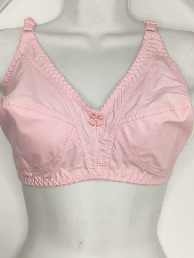 HFG Soft Non Padded Bra PINK badge Imported Style Bra Brief Blouse Brazier Brassie - Pink | Sale Price in Pakistan | Bababoota.com