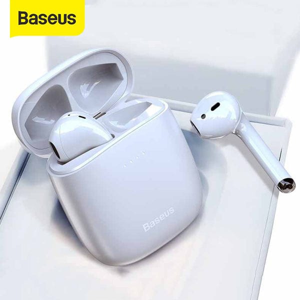 Baba Boota Baseus Bluetooth 5.0 Sports Earphone W04 - White