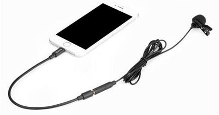 Baba Boota Boya BY-M2 Digital Lavalier Microphone for iOS Original for Tik Tokers