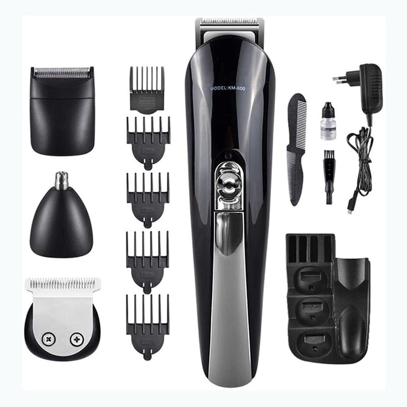 Kemei KM - 600 Professional Hair Clipper Electric Shaver Trimmer Cutters Full Set Family Men&