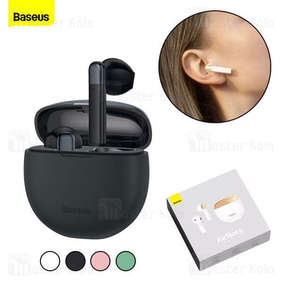 Baba Boota Electronics Baseus Air Nora True Wireless (TWS) GPS Function Earphones-Black