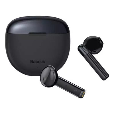 Baba Boota Electronics Baseus Air Nora True Wireless (TWS) GPS Function Earphones-Black