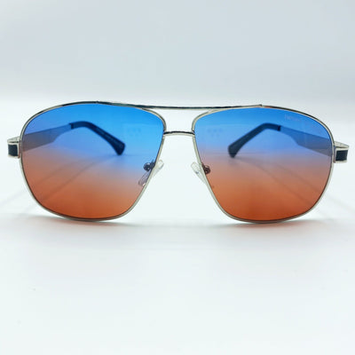 Baba Boota Empori-Armane Blue Silver Men Sunglasses