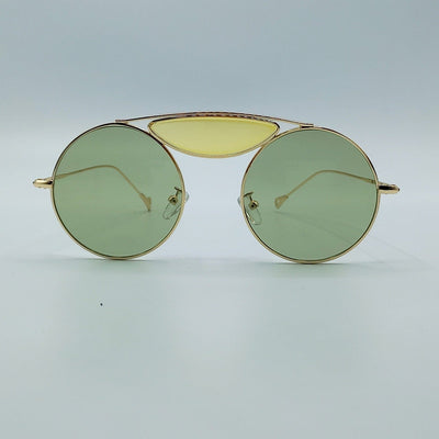 Baba Boota Green Golden Women Sunglasses
