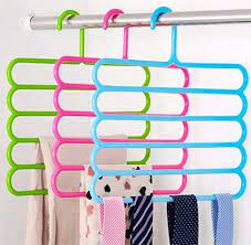Baba Boota Home Decor Decals 3 Layer Cloth Hanger