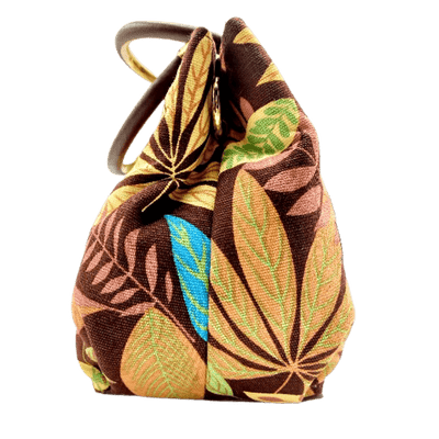 Baba Boota Ladies Bag Multicolor Jute Bag Colorful Brown For Girls