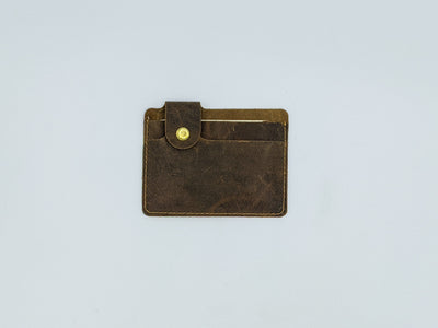 Baba Boota Leather Single Card Holder Leather Wallet