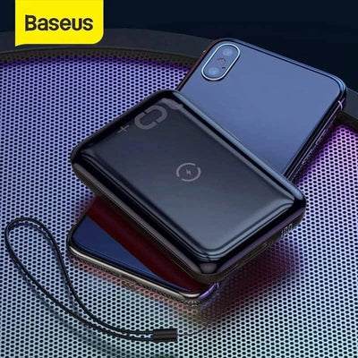 Baseus Mini S Bracket 10000mAh Wireless charging Power bank - Baba Boota