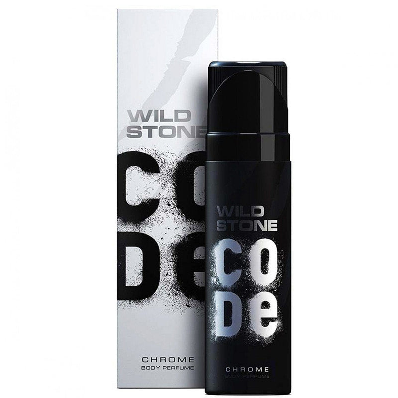 Baba Boota Perfume & Cologne Wild Stone Code Chrome Perfume Body Spray For Men - 120 ml